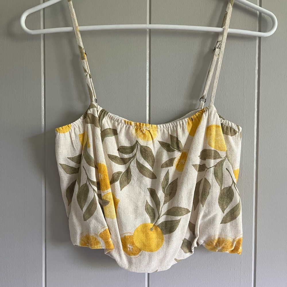 Z Supply Paige Citrus Tank Top